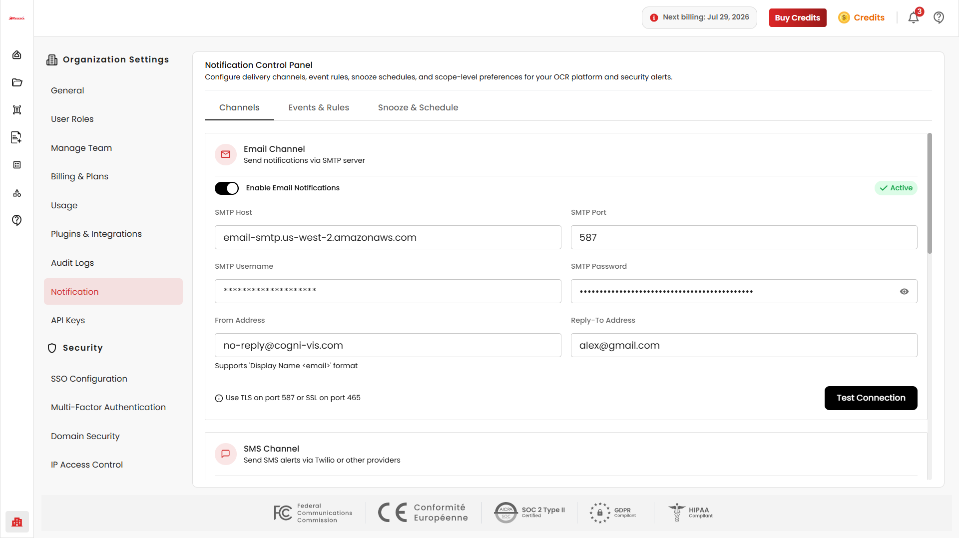 Email Channel