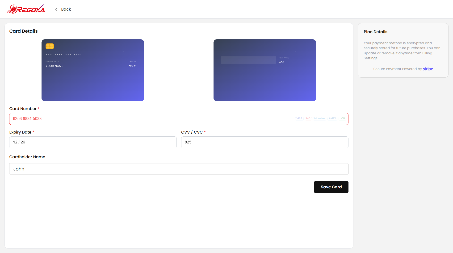 Add a card