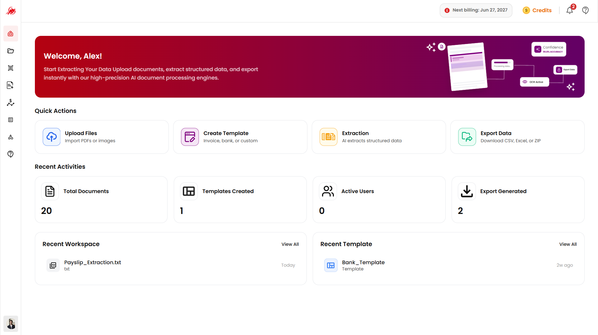 Log in with Google to get started page